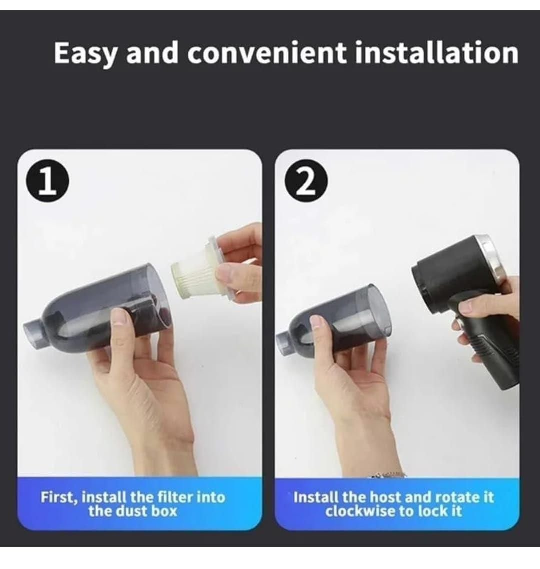 2-in-1 Wireless Vacuum Cleaner & Air Duster